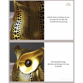 Tượng Decor Con Cú