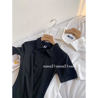 Váy thun polo dáng ôm