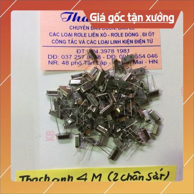 [FreeShip<3] Thạch anh 4 M sắt /2 chân giá cho 20 chiếc [ShopUyTín]