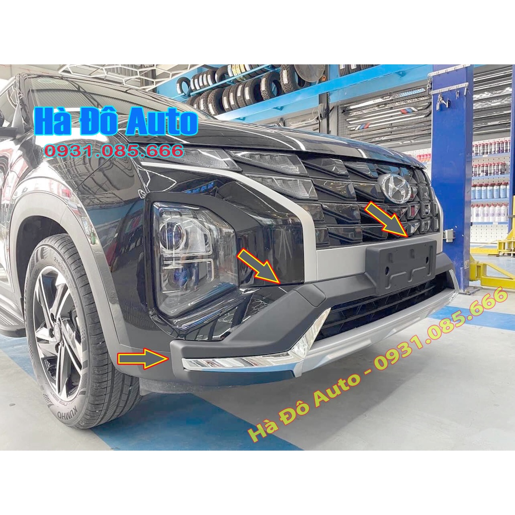 Ốp Cản Trước Sau Huyndai Creta 2022 2023 - Ốp Cản Creta 2022 2023