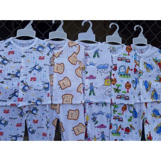 combo 5 bộ cotton giấy dài tay cho bé từ 4kg đến 15kg