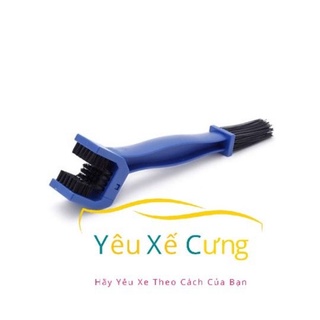 Bàn Chải Chà Sên 3D , bàn chải vệ sinh sên xích xe máy, xe đạp , xích tải
