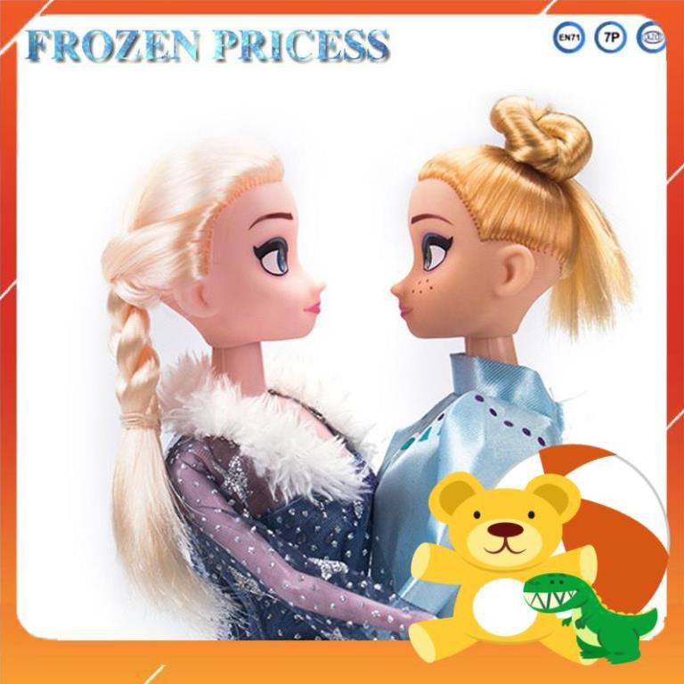 [BIG SALE][ĐỒ CHƠI CHO BÉ] HỘP 2 BÚP BÊ CÔNG CHÚA ELSA VÀ ANNA model OLAF’S FROZEN ADVENTURE 2