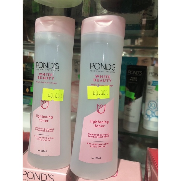 Nước hoa hồng dưỡng trắng da Pond's 150ml chính hãng
