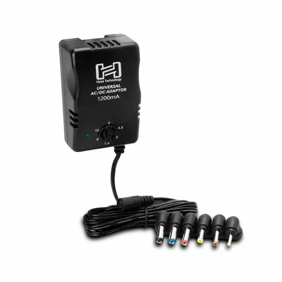 Bộ chuyển đổi nguồn 110v,220v thành 3v,4.5v,6v,7.5v,9v,12v - Hosa Universal Power Adaptor - hàng mới, chính hãng