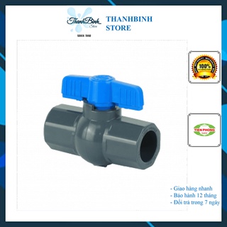 VAN NHỰA 21 MM/ VAN CẦU PVC TIỀN PHONG ỐNG 21 MM