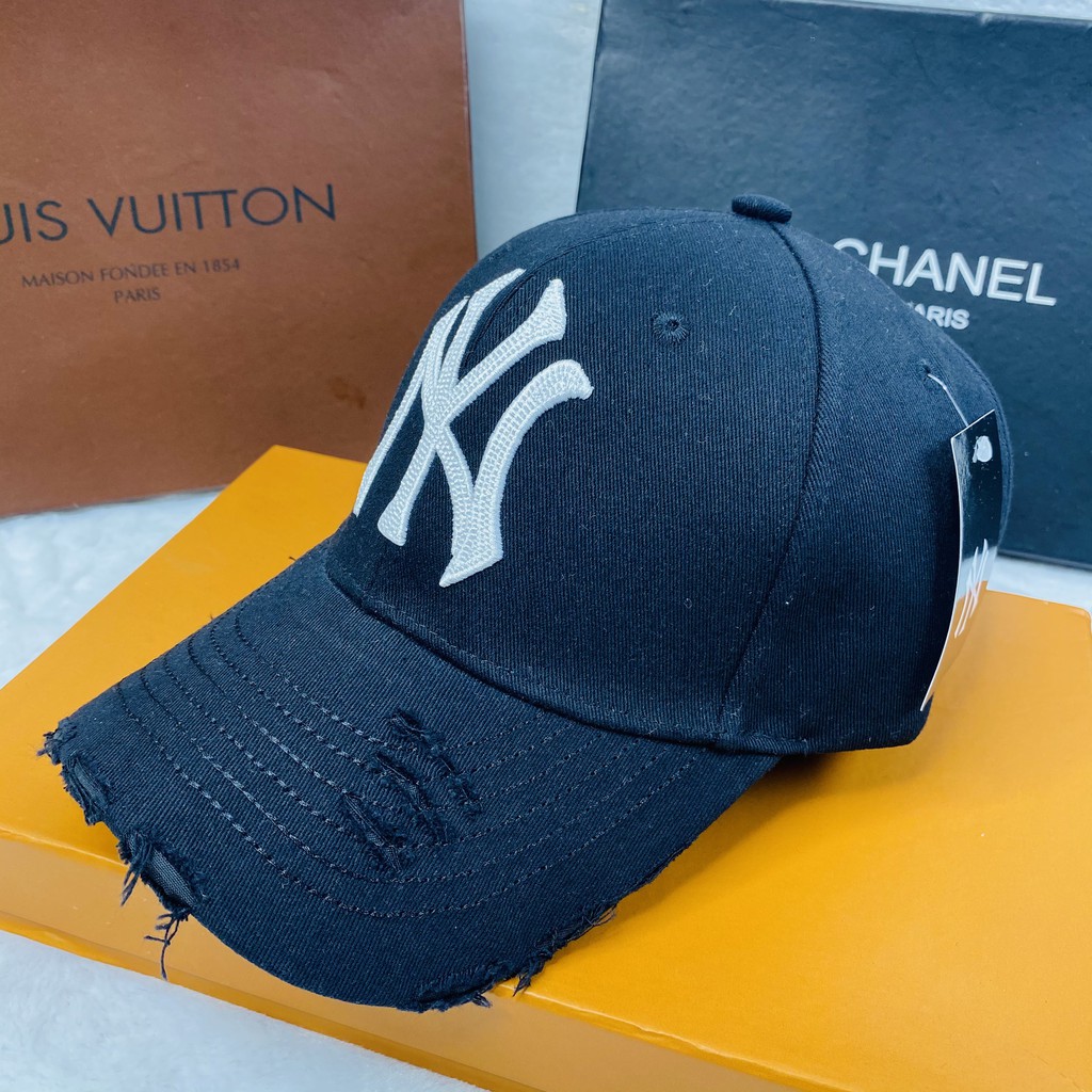 Nón lưỡi trai nam NY rách phong cách xì ten MLT0026