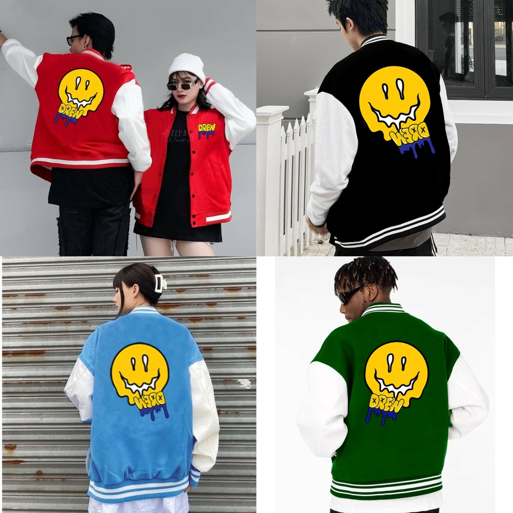 Áo khoác bomber Nỉ - Áo bomber Cardigan cài nút chất nỉ loại 1 cao cấp trần bông dày mịn form rộng Unisex nam nữ 45-70kg