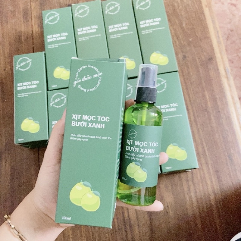 Xịt mọc tóc bưởi xanh chai 100ml