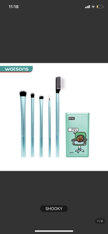 Set 5 cọ trang điểm mắt wat sons BT21