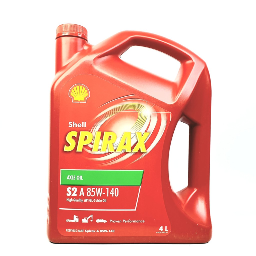 SHELL SPIRAX S2 A80W90/85W140 GL5 4L - NHỚT HỘP SỐ, CẦU