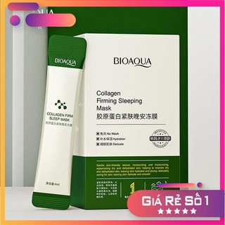  Hộp 20 Gói Mặt Nạ Ngủ Bioaqua Collagen Firming Sleeping Mask