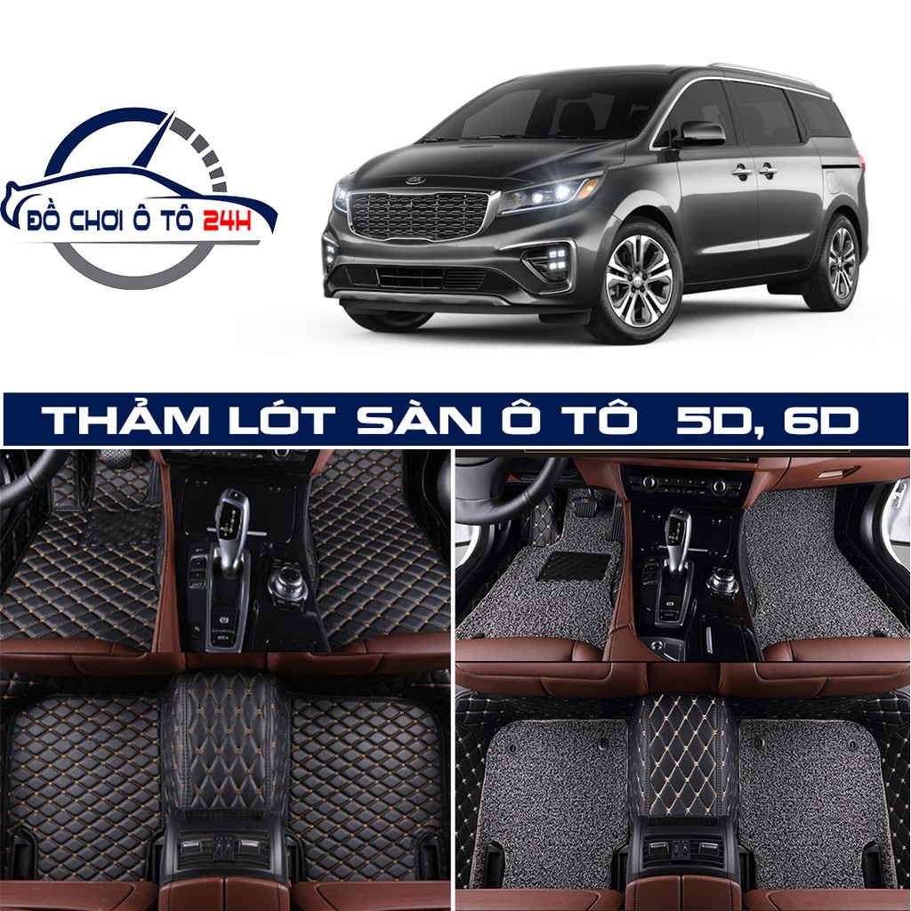 Thảm lót sàn ô tô 5D,6D Kia Sedona