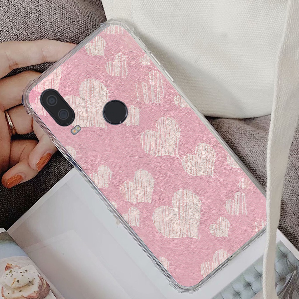 Ốp Vsmart Active 1 / Active 1 Plus / Active 1+ caro trái tim cá tính, thời trang siêu đẹp, siêu phong cách