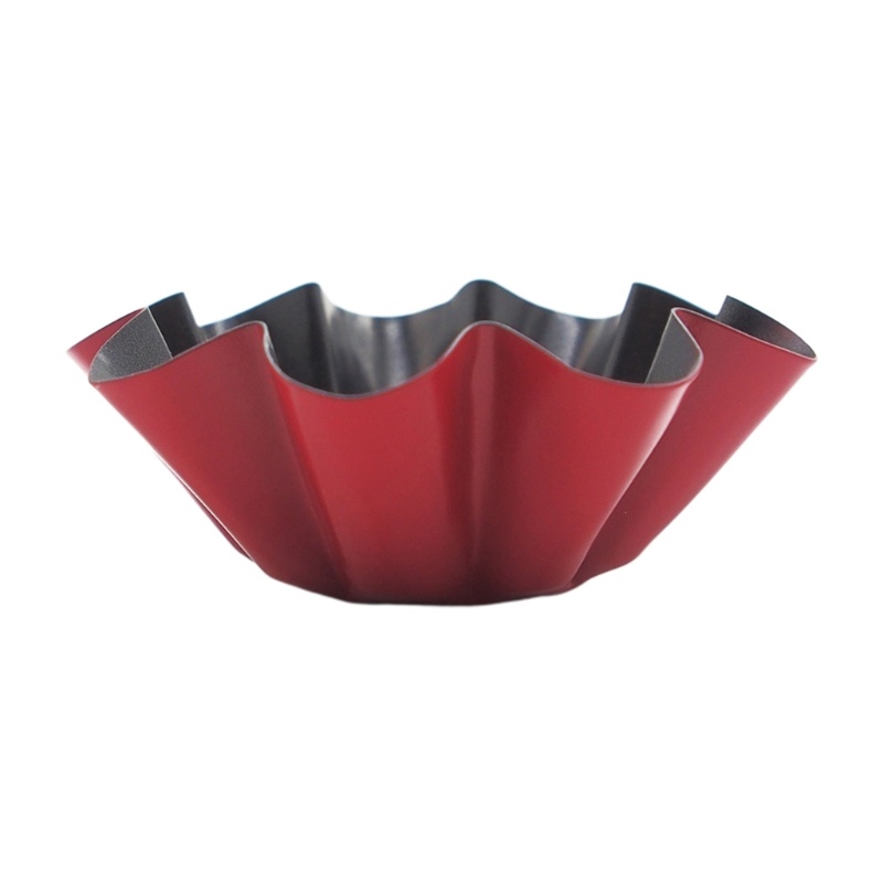 Khuôn Làm Bánh Tart Trứng Bằng Thép Carbon Không Dính Tiện Dụng Cho Nhà Bếp