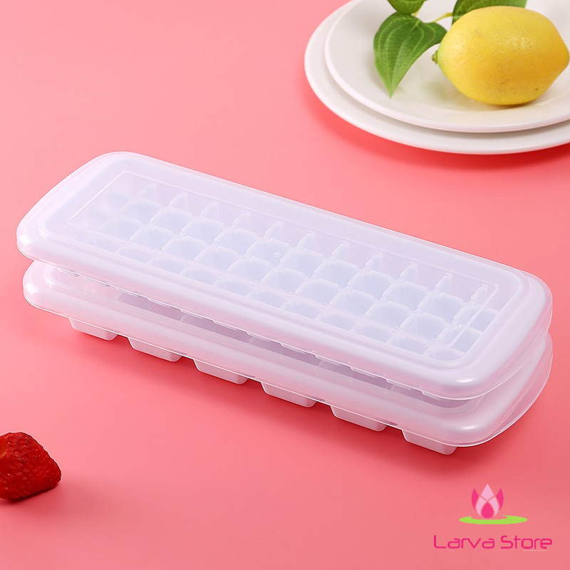 Combo 2 Khay đá có nắp Inomata hàng Nhật - Larva Store