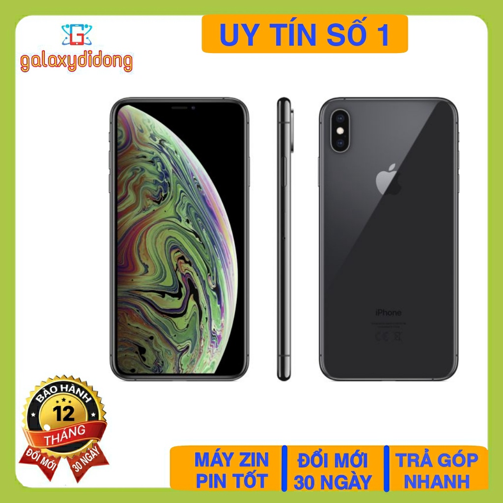 Điện Thoại iPhone XS Max Quốc Tế Đẹp Đầy Đủ Phụ Kiện Bảo Hành 12 Tháng | BigBuy360 - bigbuy360.vn