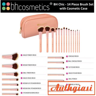 Bộ cọ trang điểm Bh Cosmetics 14 cây BH Chic