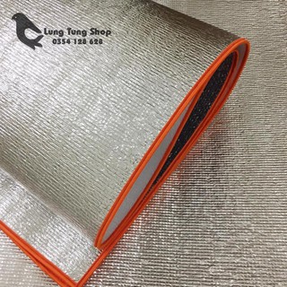 [ Dày 3.5ly - viền cam ] Chiếu ngủ trưa văn phòng cá nhân viền cam