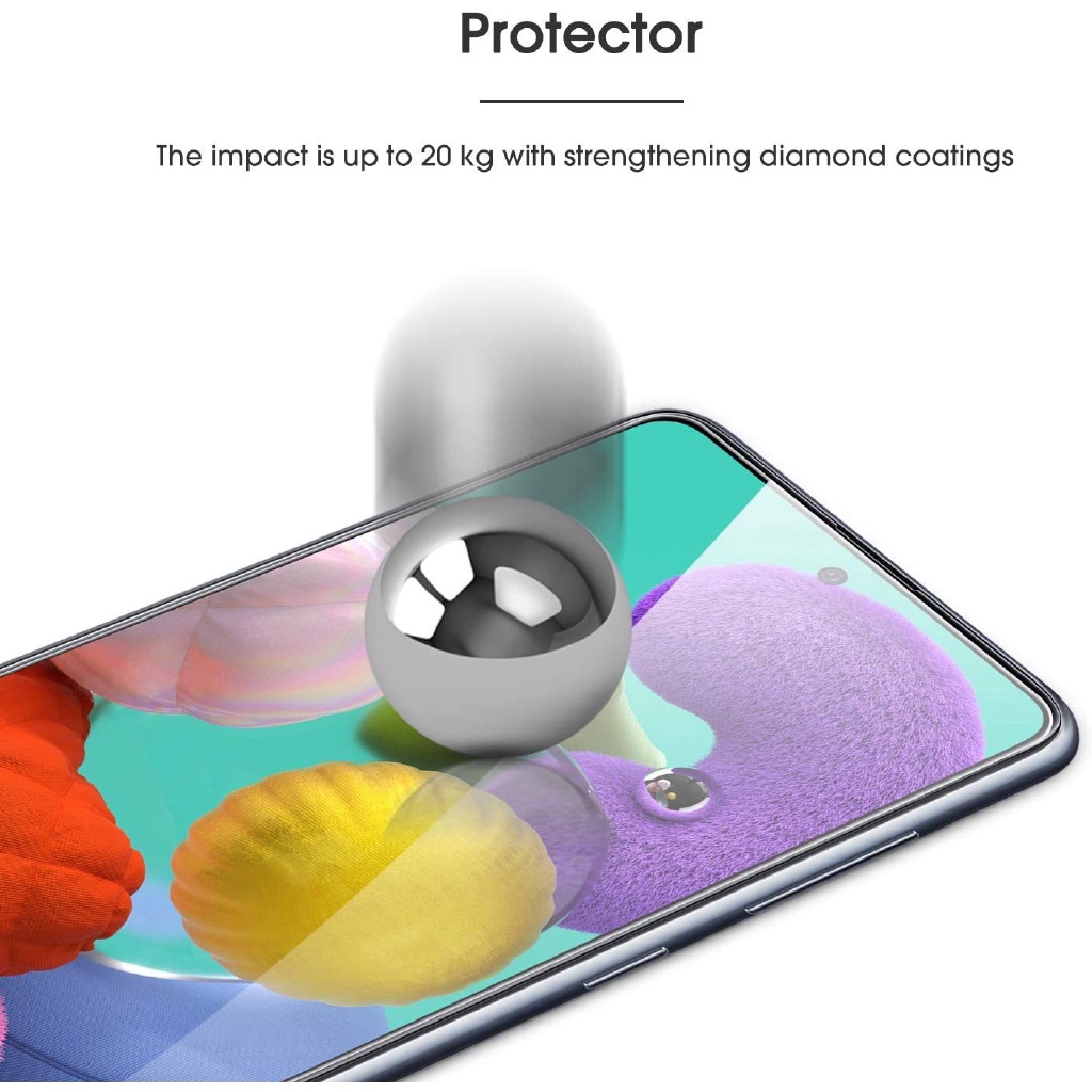 Kính cường lực bảo vệ màn hình cho Samsung Galaxy ss A05 A05s A15 A25 A24 A54 A34 A14 A04e A04s A04 A03 A03s A22 A52s A13 A23 A53 A73 A33 A02 A02s A12 A42 A32 A72 A51 A71 A21 A31 A41 A11 A01 5G
