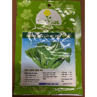 HẠT GIỐNG RAU CẢI BẸ DƯA - HIỆU MAI VÀNG