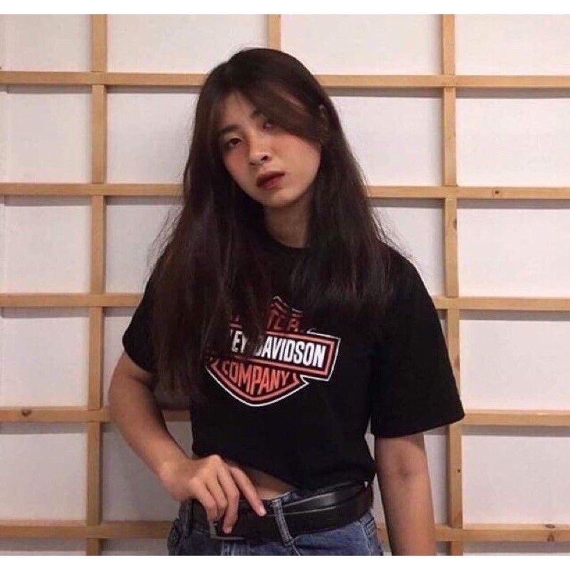 [Mã FAMAYWA giảm 10K đơn 50K] [ FreeShip Bill từ 50k ] Áo croptop cộc tay dưới 55kg - motor harley | BigBuy360 - bigbuy360.vn