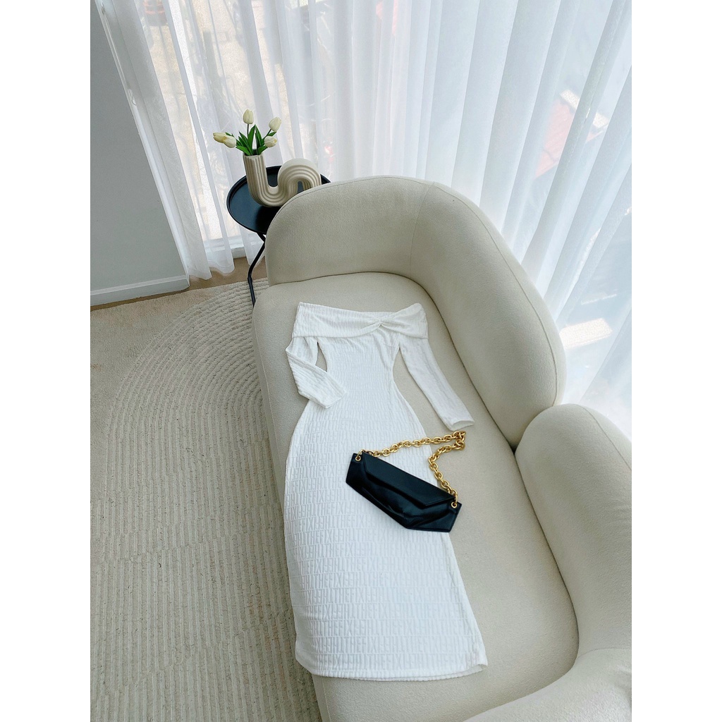 Đầm Body Dài Đuôi Cá Trễ Vai, Váy Dự Tiệc Thiết Kế Form Chuẩn Cao Cấp - MIRA Fashion