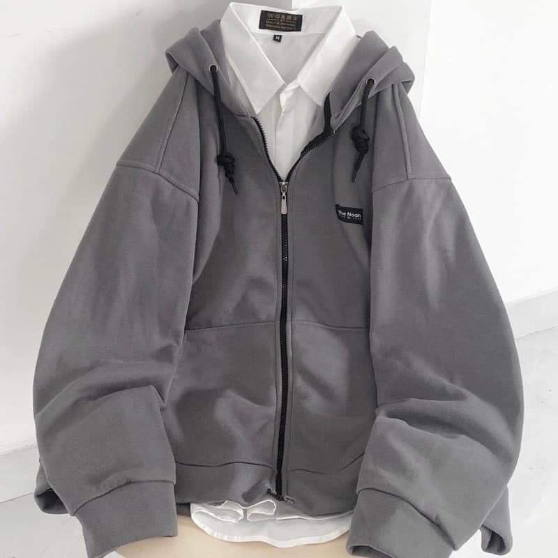 Áo khoác nỉ nữ hoodie form rộng cute hàn quốc NAVISA M401