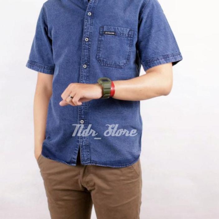 Quần Jean Ngắn Tay Nam Czuf / Áo Sơ Mi denim!!