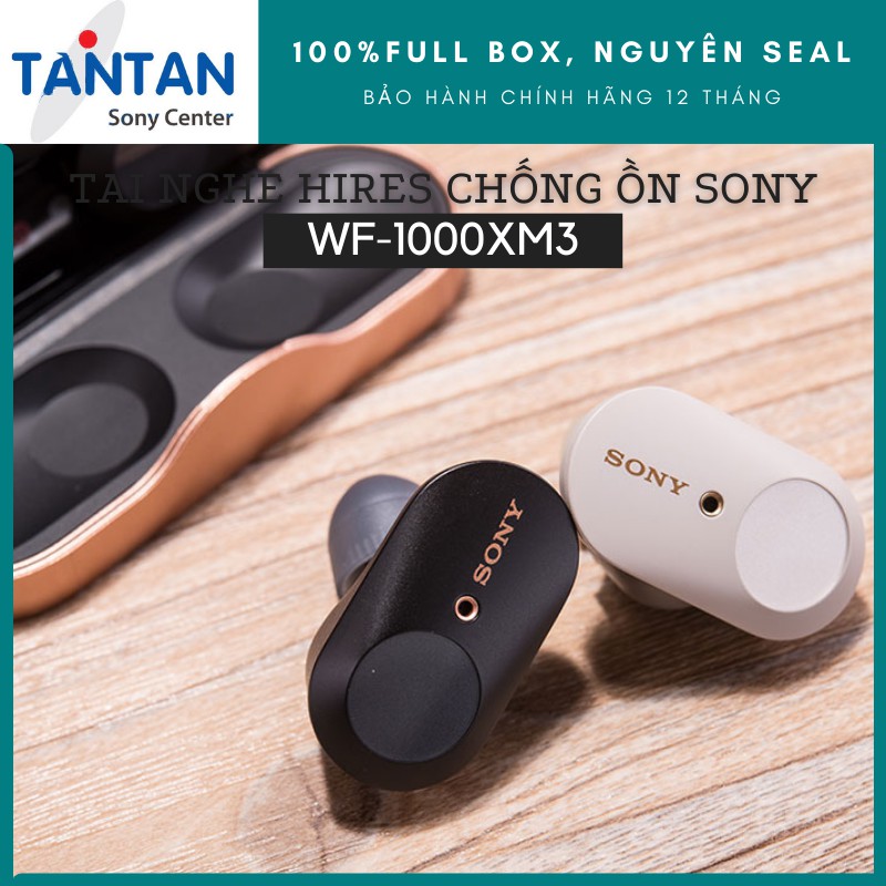 Tai Nghe HI-RES CHỐNG ỒN Sony WF-1000XM3 | Xuất xứ: Malaysia - HD Noise Cancelling QN1e - DSEE HX™ - Xuất xứ: Malaysia