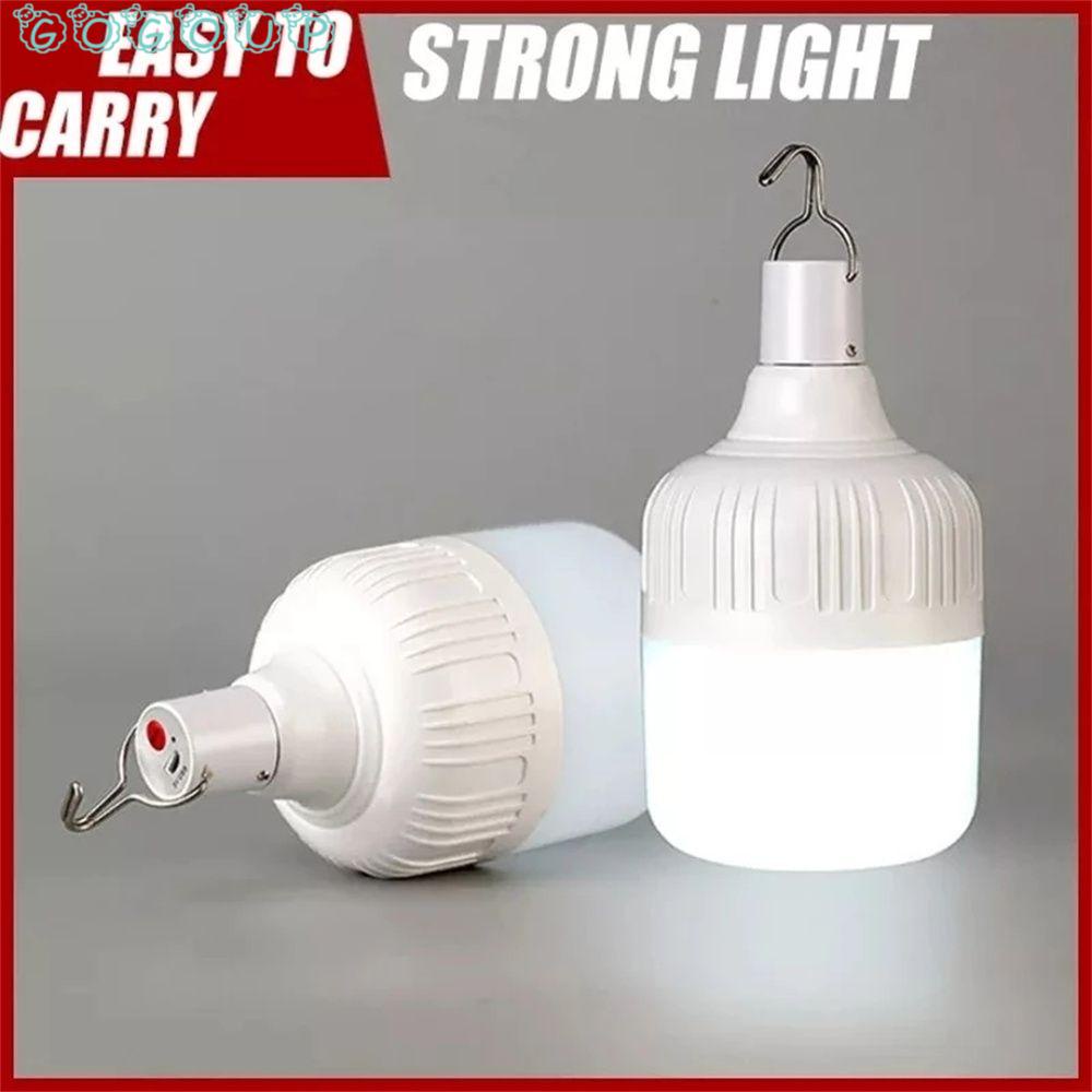 Đèn LED Bóng Khẩn Cấp Sạc Cổng USB Thiết Kế Nhỏ Gọn Tiện Dụng Cho Cắm Trại Ngoài Trời