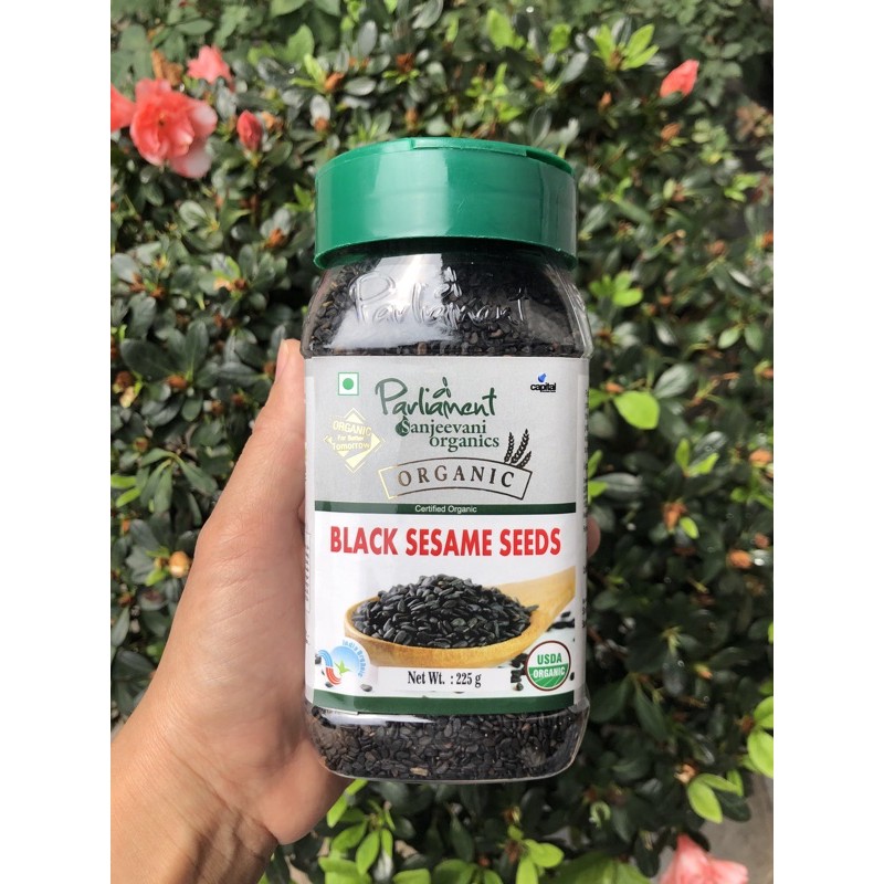 [PARLIAMENT] VỪNG ĐEN HỮU CƠ (225g) - Organic Black Sesame