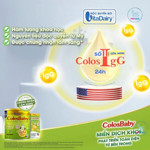 Sữa bột COLOSBABY GOLD 0+ 800G - MOKIDS
