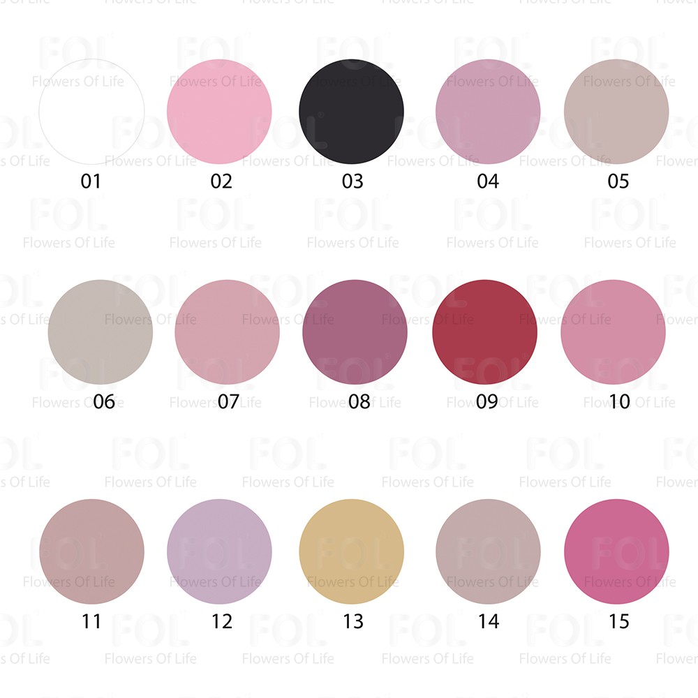 Bột Nhúng Màu Fol 28g (Màu 01 - 50)