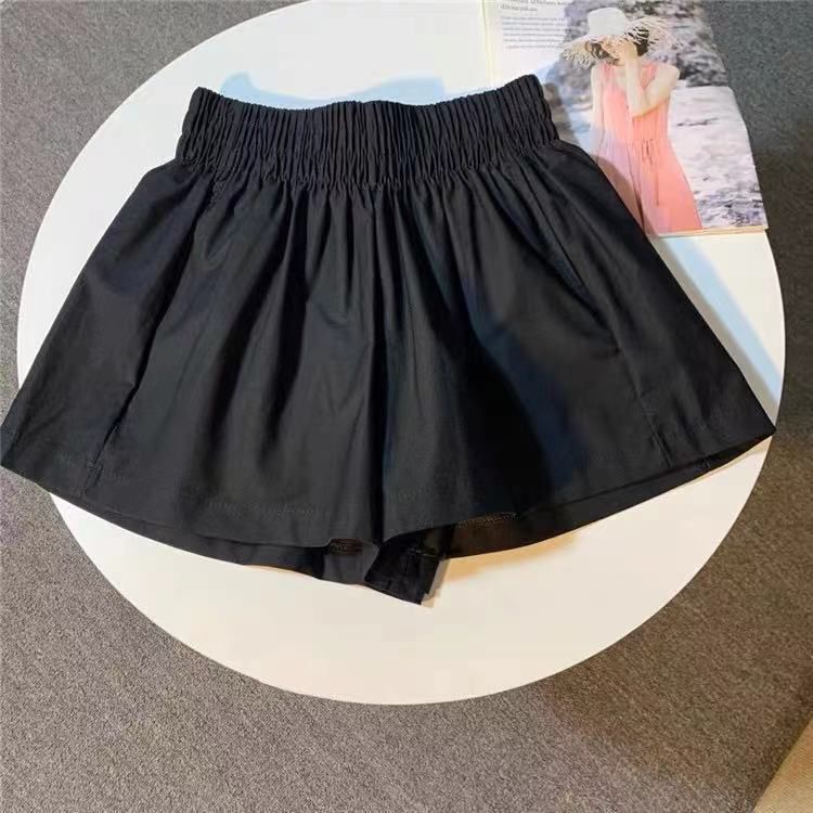 Quần short đùi nữ vải satin quần sooc ngắn dày dặn đen lonakeng shop | WebRaoVat - webraovat.net.vn