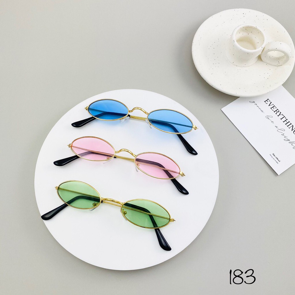 Mắt Kính Mát Thời Trang Retro Nhiều Kiểu Sang Chảnh Cực Hot - Hazo