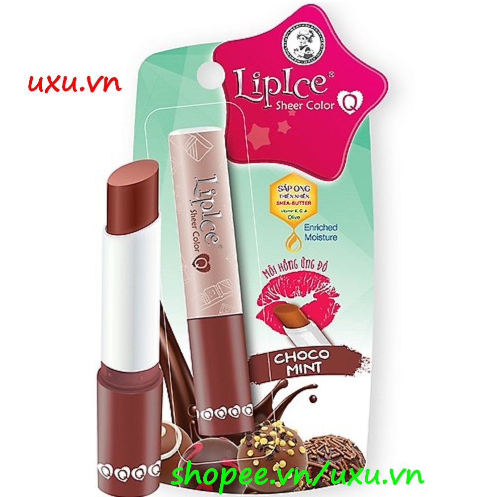 Son Dưỡng Có Màu 2.4G Lipice Sheer Color Q Socola Hồng Ửng Đỏ, Với uxu.vn Tất Cả Là Chính Hãng. | BigBuy360 - bigbuy360.vn