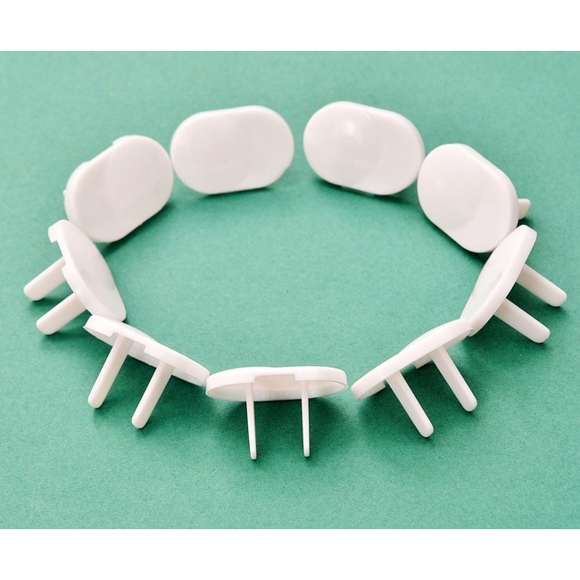 Set 10 nút bịt ổ điện 2 chân