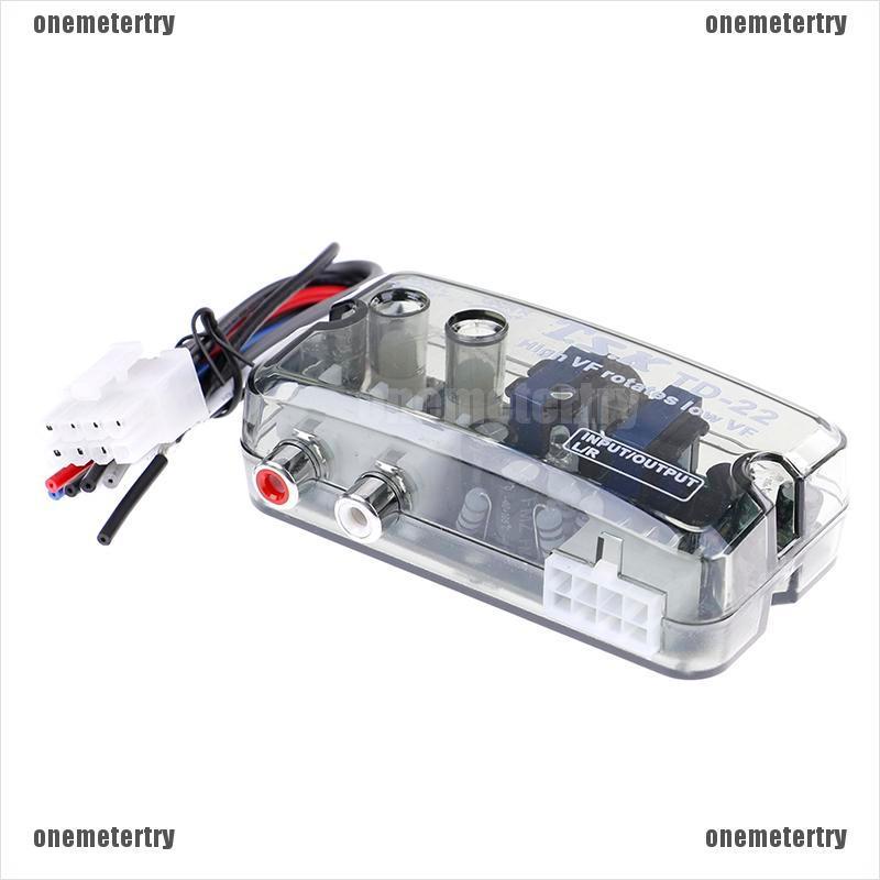 Mới Bộ Chuyển Đổi Âm Thanh HI-LOW Sang RCA Cho Xe Hơi