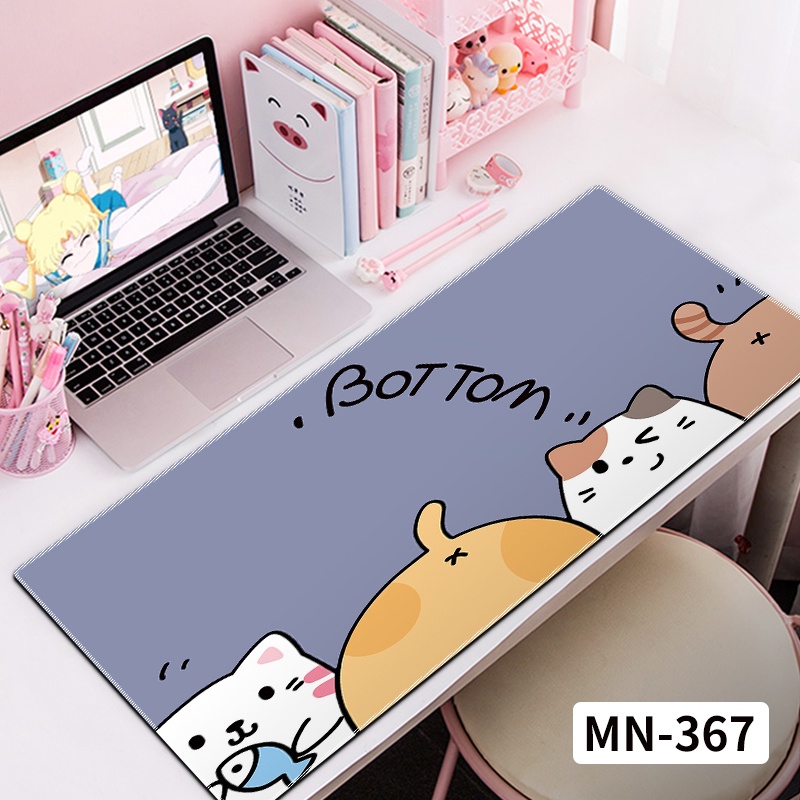 Miếng lót chuột làm bằng cao su dày cỡ lớn dễ thương