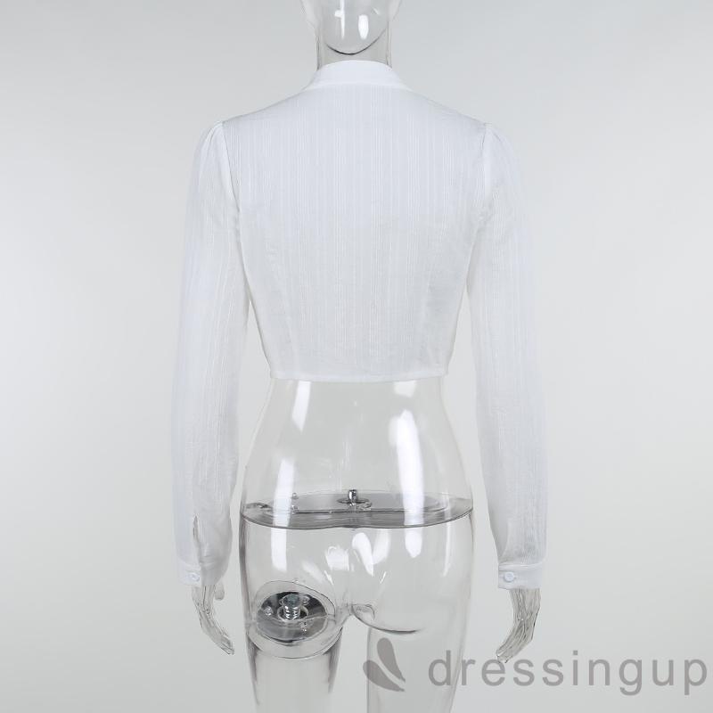 Áo corset màu trơn phong cách cá tính cho nữ