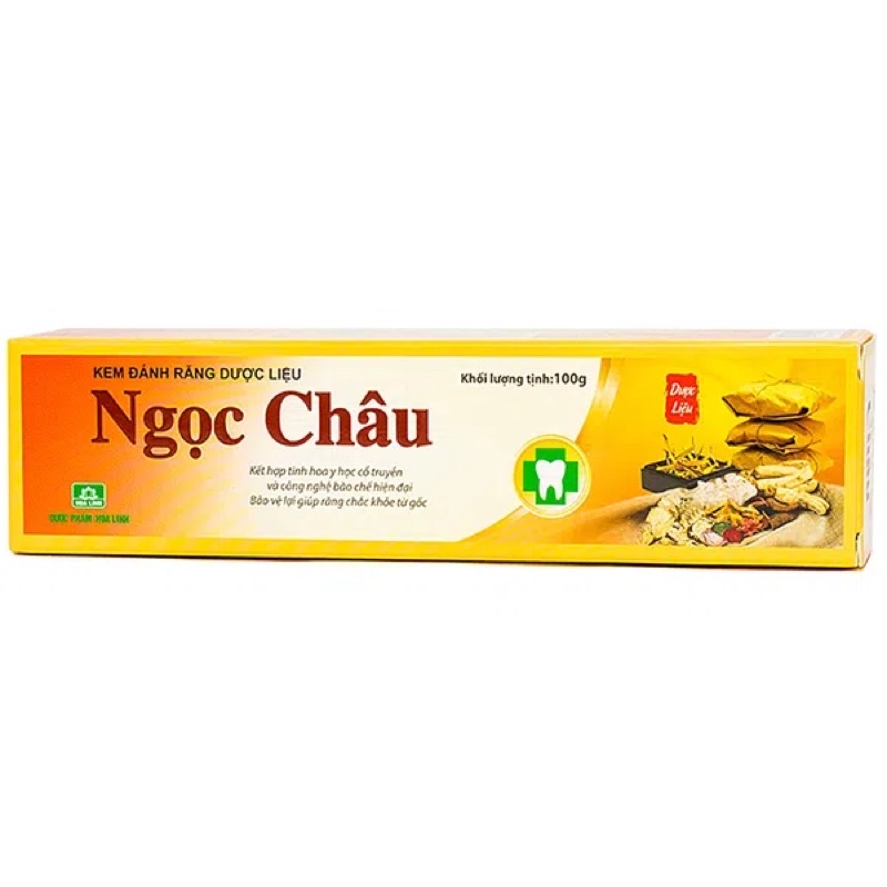 KEM ĐÁNH RĂNG NGỌC CHÂU  TUÝP 100G