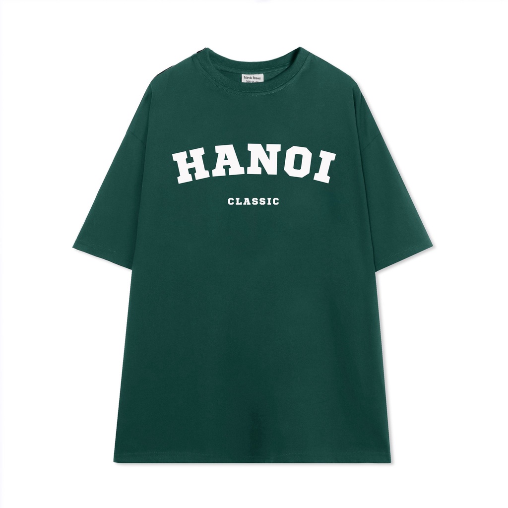 Áo Thun Hà Nội TATO OFFICIAL in chữ Classic Tee Form Rộng Tay Lỡ Chất Cotton Thời Trang Unisex