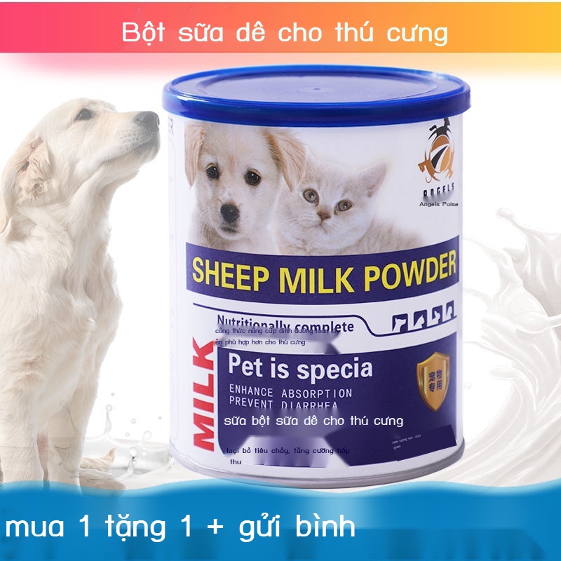 VSữa dê thú cưng sữa bột chó mèo mèo con mèo con sữa dê sữa bột chó con chó con chó người lớn dinh dưỡng vật nuôi đặc bi
