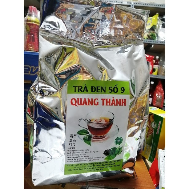 Trà Đen Số 9 Quang Thành 500G - Pha trà sữa (mùi trà thơm)