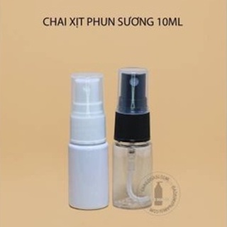 CHAI NHỰA 10ML VÒI PHUN SƯƠNG