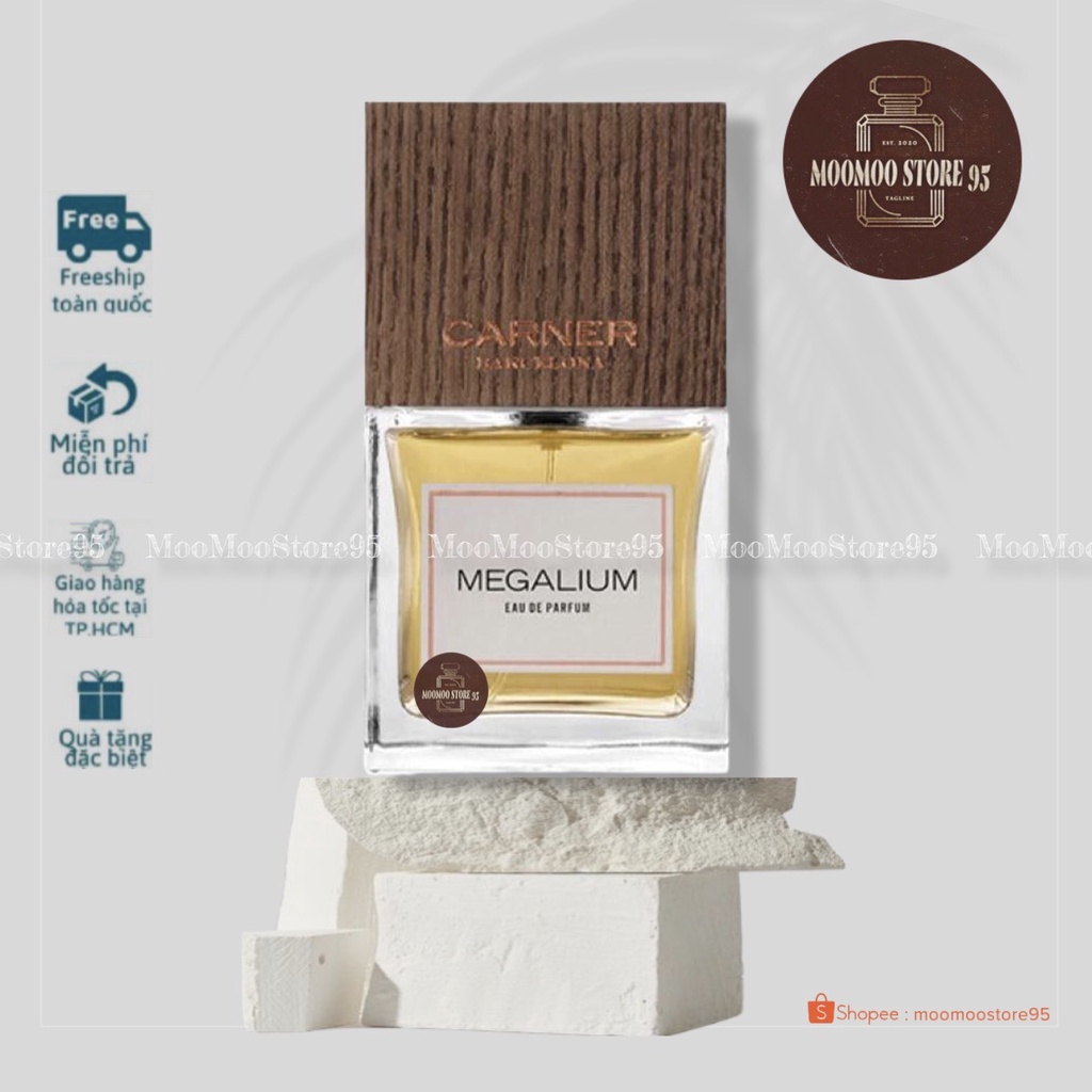 -𝐌𝐨𝐨𝐌𝐨𝐨- Carner Barcelona Megalium |  Nước Hoa  Unisex | Cá tính và mạnh mẽ