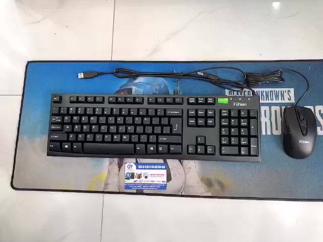 Combo Bộ Phím Chuột Fuhlen L411 or L500S + L102 có dây USB - Mới Chính Hãng Ninza Bảo hành 24 tháng | BigBuy360 - bigbuy360.vn