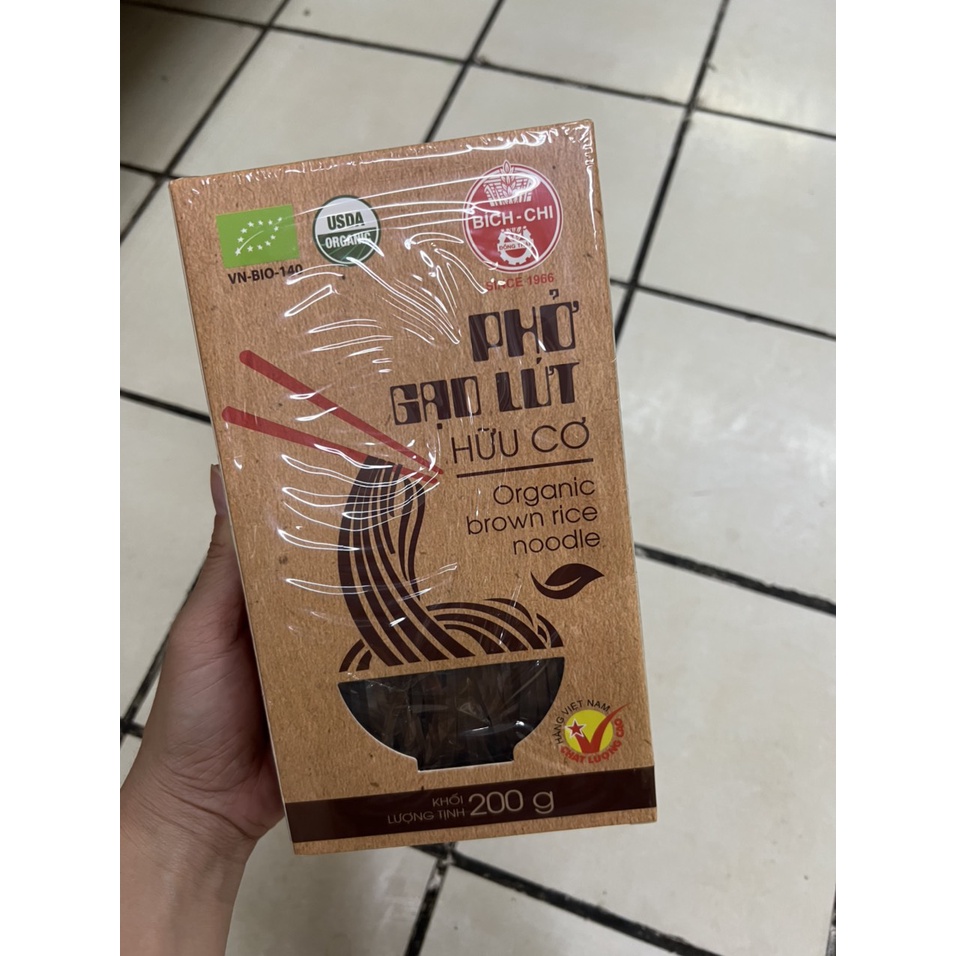 Bún/ Phở gạo lứt hữu cơ 200g