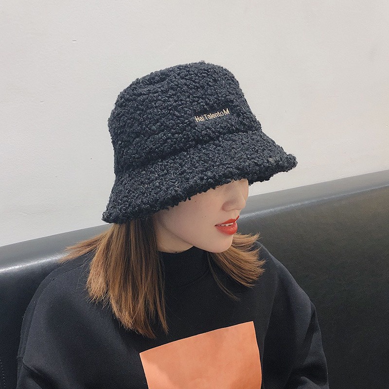Mũ Bucket Nón Tai Bèo Vành Cụp Nón Lông Cừu Xù 384 Nhiều Màu Sắc Ulzzang Form Unisex Nam Nữ